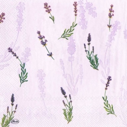 Serwetka do decoupage -2- lawenda